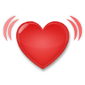 Beating Heart Emoji, LG style