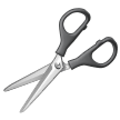 Scissors Emoji, Samsung style