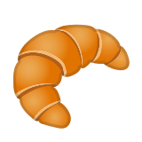 Croissant Emoji, Google style