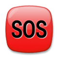 Sos Button Emoji, LG style