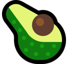 Avocado Emoji, Microsoft style