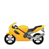 Motorcycle Emoji, Google style