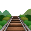 Railway Track Emoji, Samsung style