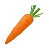 Carrot Emoji, Google style
