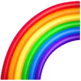 Rainbow Emoji, Apple style