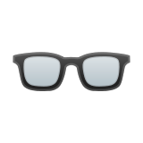 Glasses Emoji, Google style