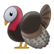 Turkey Emoji, Samsung style