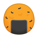 Rice Cracker Emoji, Google style