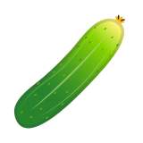 Cucumber Emoji, Google style