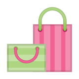 Shopping Bags Emoji, Google style