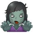 Woman Zombie Emoji, Samsung style