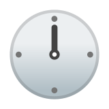 Twelve O’Clock Emoji, Google style