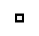 White Small Square Emoji, Microsoft style