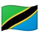 Flag: Tanzania Emoji, Microsoft style