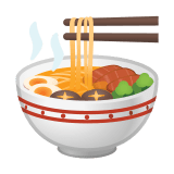Steaming Bowl Emoji, Google style