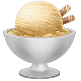 Ice Cream Emoji, Apple style