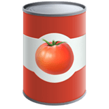Canned Food Emoji, Apple style