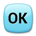 Ok Button Emoji, LG style