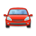 Oncoming Automobile Emoji, LG style