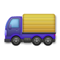Articulated Lorry Emoji, LG style