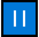 Pause Button Emoji, Microsoft style
