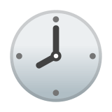 Eight O’Clock Emoji, Google style