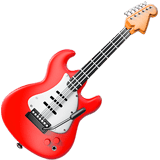 Guitar Emoji, Apple style