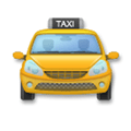 Oncoming Taxi Emoji, LG style