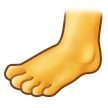 Foot Emoji, Samsung style