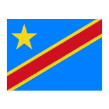 Flag: Congo - Kinshasa Emoji, Google style