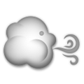 Wind Face Emoji, LG style