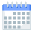 Spiral Calendar Emoji, Facebook style
