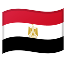 Flag: Egypt Emoji, Microsoft style
