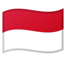 Flag: Indonesia Emoji, Microsoft style