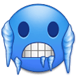 Cold Face Emoji, Samsung style