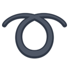 Curly Loop Emoji, Facebook style
