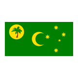 Flag: Cocos (Keeling) Islands Emoji, Google style