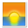 Sunrise Emoji, LG style