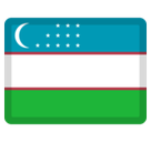 Flag: Uzbekistan Emoji, Facebook style