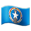 Flag: Northern Mariana Islands Emoji, Samsung style