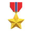 Military Medal Emoji, Apple style