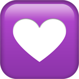 Heart Decoration Emoji, Apple style