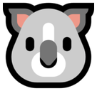Koala Emoji, Microsoft style