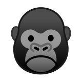 Gorilla Emoji, Google style