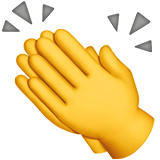 Clap Emoji, Apple style