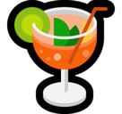 Tropical Drink Emoji, Microsoft style