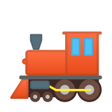 Locomotive Emoji, Google style