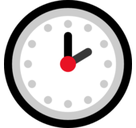 Two O’Clock Emoji, Microsoft style