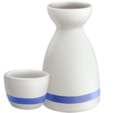 Sake Emoji, Apple style