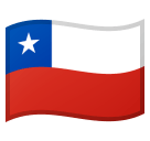 Flag: Chile Emoji, Microsoft style